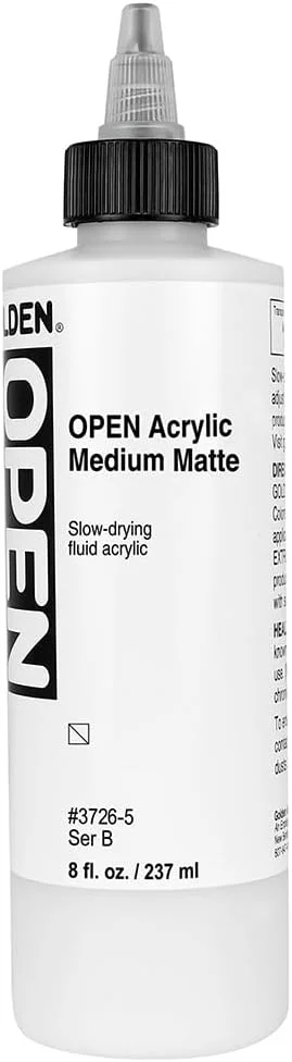 مدیوم اکریلیک مات باز طلایی 236 میلی لیتر مدیوم اکریلیک مات باز طلایی 236 میلی لیتر