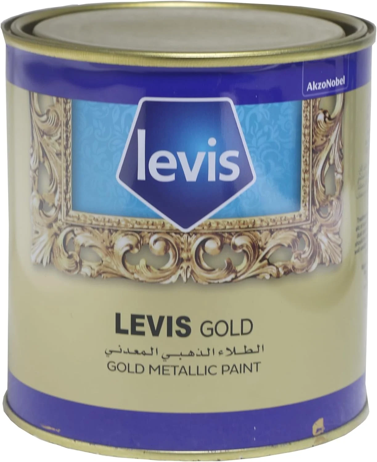 رنگ طلایی متالیک دکوراتیو Levis (۷۵۰ میلی لیتر) رنگ طلایی متالیک دکوراتیو Levis (۷۵۰ میلی لیتر)