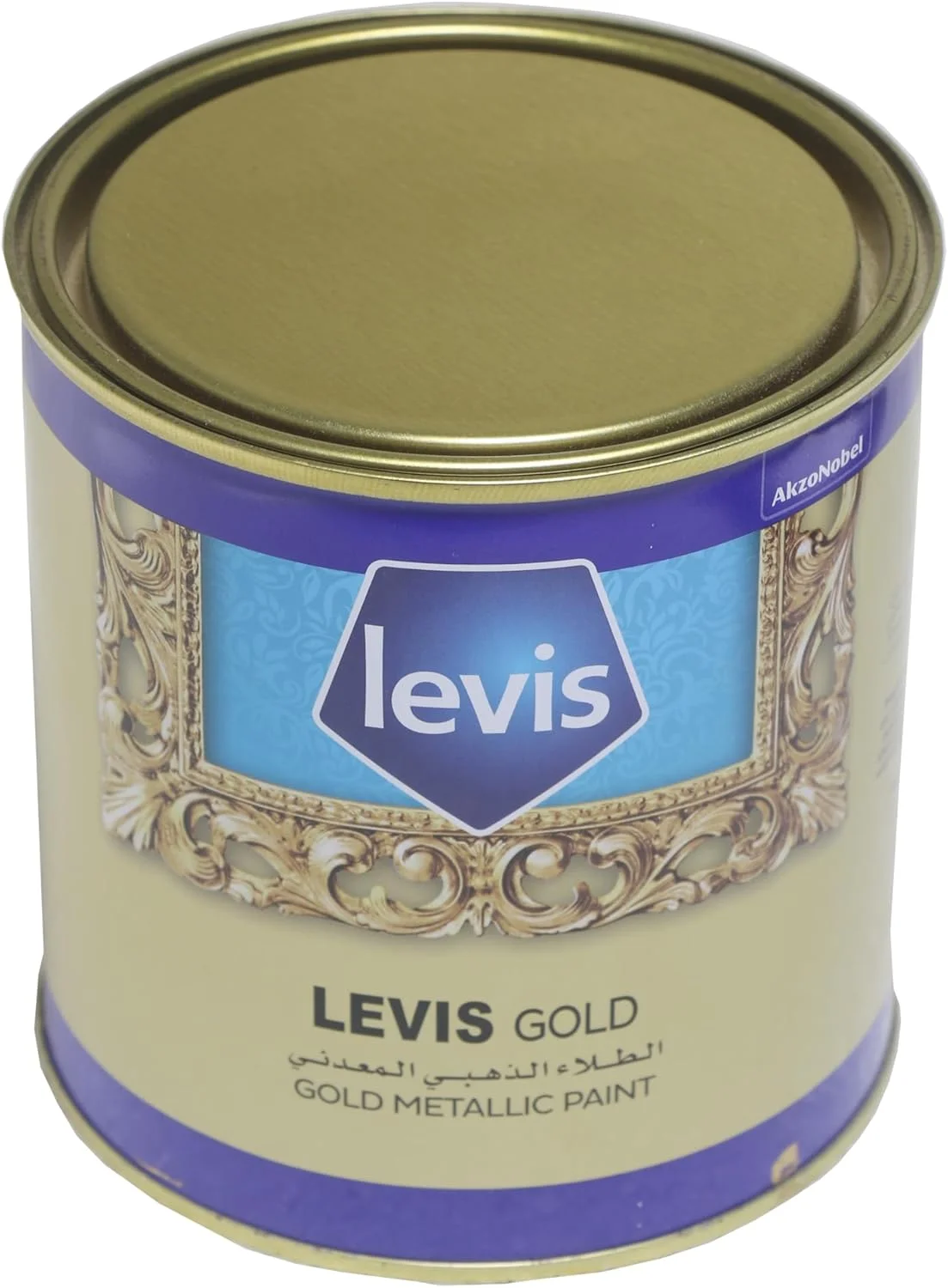 رنگ طلایی متالیک دکوراتیو Levis (۷۵۰ میلی لیتر) رنگ طلایی متالیک دکوراتیو Levis (۷۵۰ میلی لیتر)