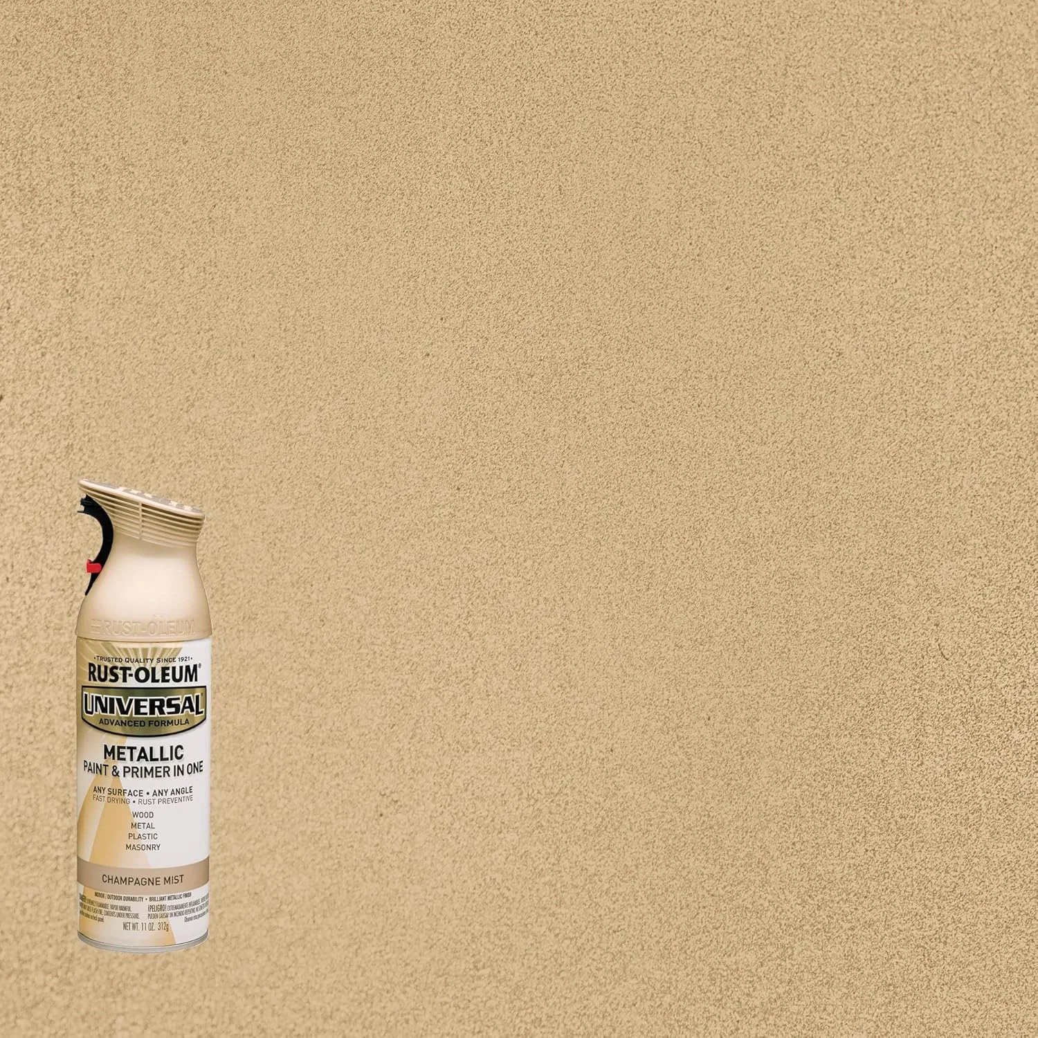 رنگ اسپری متالیک مه آلود Rust-Oleum Universal Premium