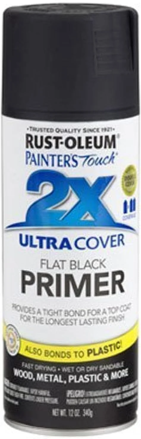 اسپری رنگ آستری مشکی مات Rust-Oleum Painter's Touch 2X (249846)