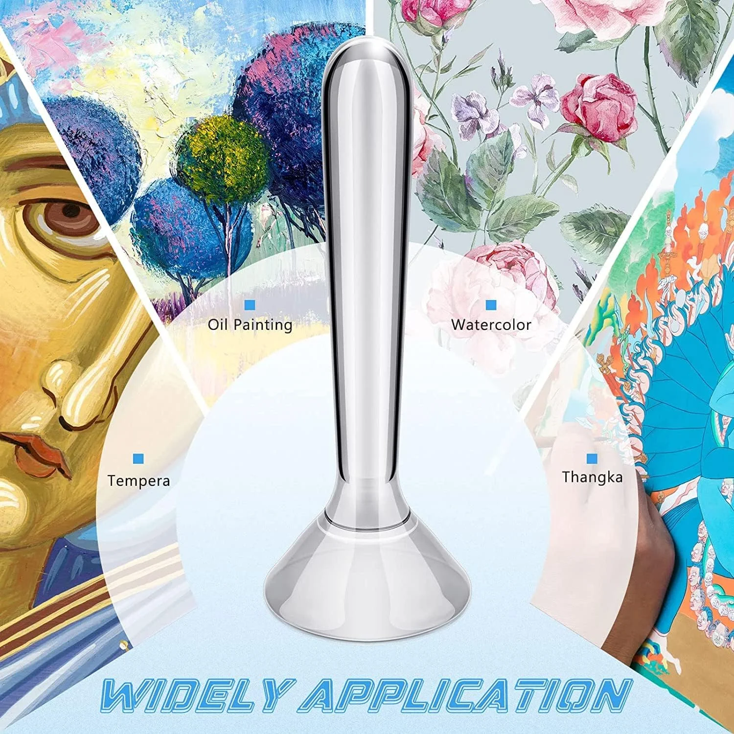 ماله شیشه ای XHDIGI برای ساخت رنگ، دسته آسیاب رنگدانه معدنی ته صاف 7.5 سانتی متری، دستگاه آسیاب شیشه ای برای نقاشی رنگ روغن آبرنگ، ساخت تمپرا تانکا، رنگ خانگی ماله شیشه ای XHDIGI برای ساخت رنگ، دسته آسیاب رنگدانه معدنی ته صاف 7.5 سانتی متری، دستگاه آسیاب شیشه ای برای نقاشی رنگ روغن آبرنگ، ساخت تمپرا تانکا، رنگ خانگی