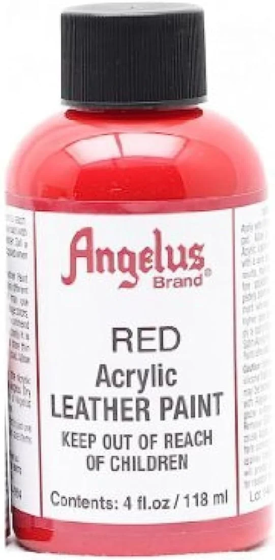 رنگ چرم اکریلیک آنجلوس - 118 میلی لیتر - قرمز رنگ چرم اکریلیک آنجلوس - 118 میلی لیتر - قرمز