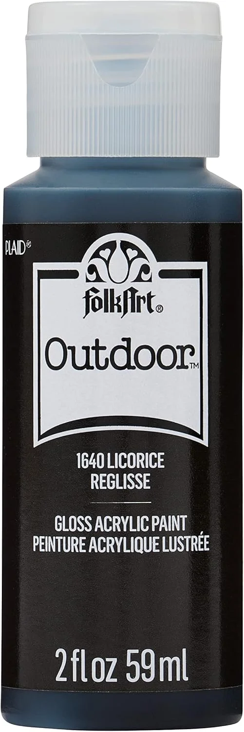 رنگ اکریلیک بیرونی فولکارت مدل Licorice، حجم 2 اونس رنگ اکریلیک بیرونی فولکارت مدل Licorice، حجم 2 اونس