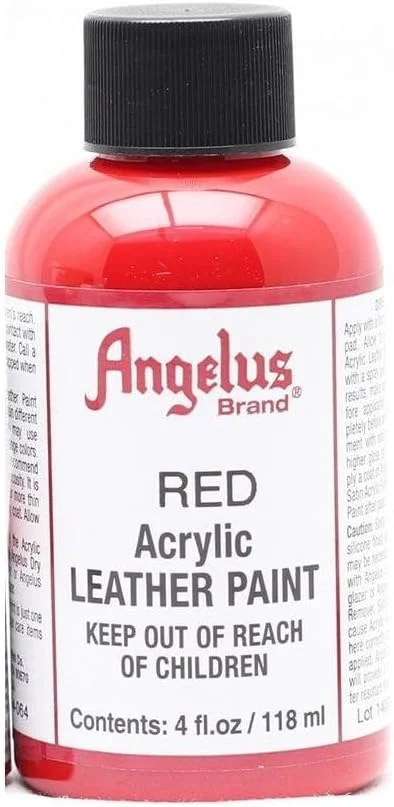 رنگ چرم اکریلیک آنجلوس - 118 میلی لیتر - قرمز رنگ چرم اکریلیک آنجلوس - 118 میلی لیتر - قرمز