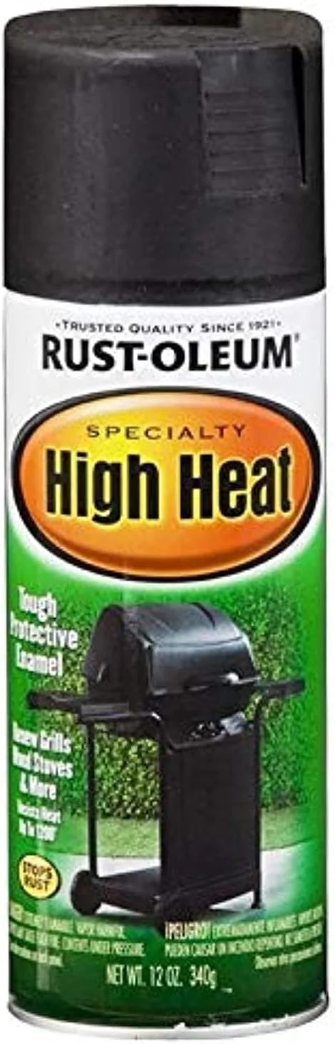 رنگ اسپری مقاوم در برابر حرارت Rust-Oleum SPECLT SSPR 6PK HIHEAT BAR-B-QUE BLK 12O (بسته 6 عددی) رنگ اسپری مقاوم در برابر حرارت Rust-Oleum SPECLT SSPR 6PK HIHEAT BAR-B-QUE BLK 12O (بسته 6 عددی)