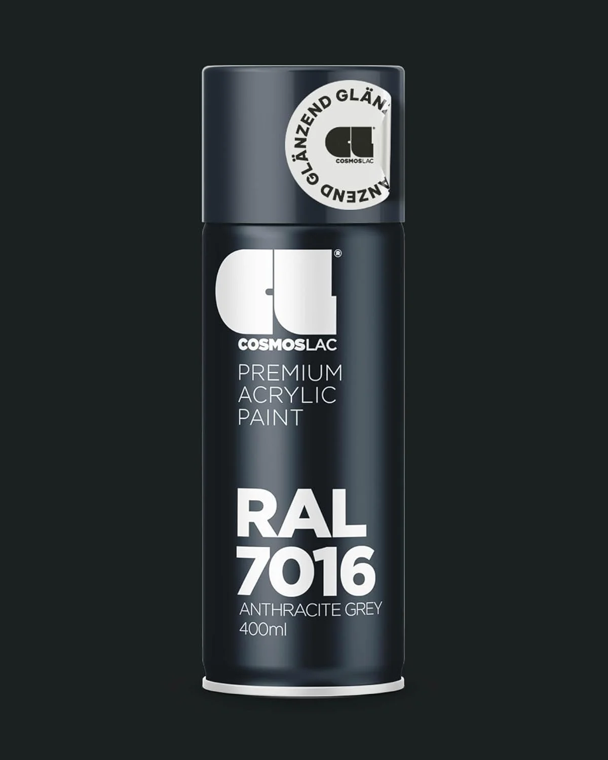 اسپری رنگ اکریلیک ممتاز Cosmos Lac RAL 7016 خاکستری آنتراسیت اسپری رنگ اکریلیک ممتاز Cosmos Lac RAL 7016 خاکستری آنتراسیت
