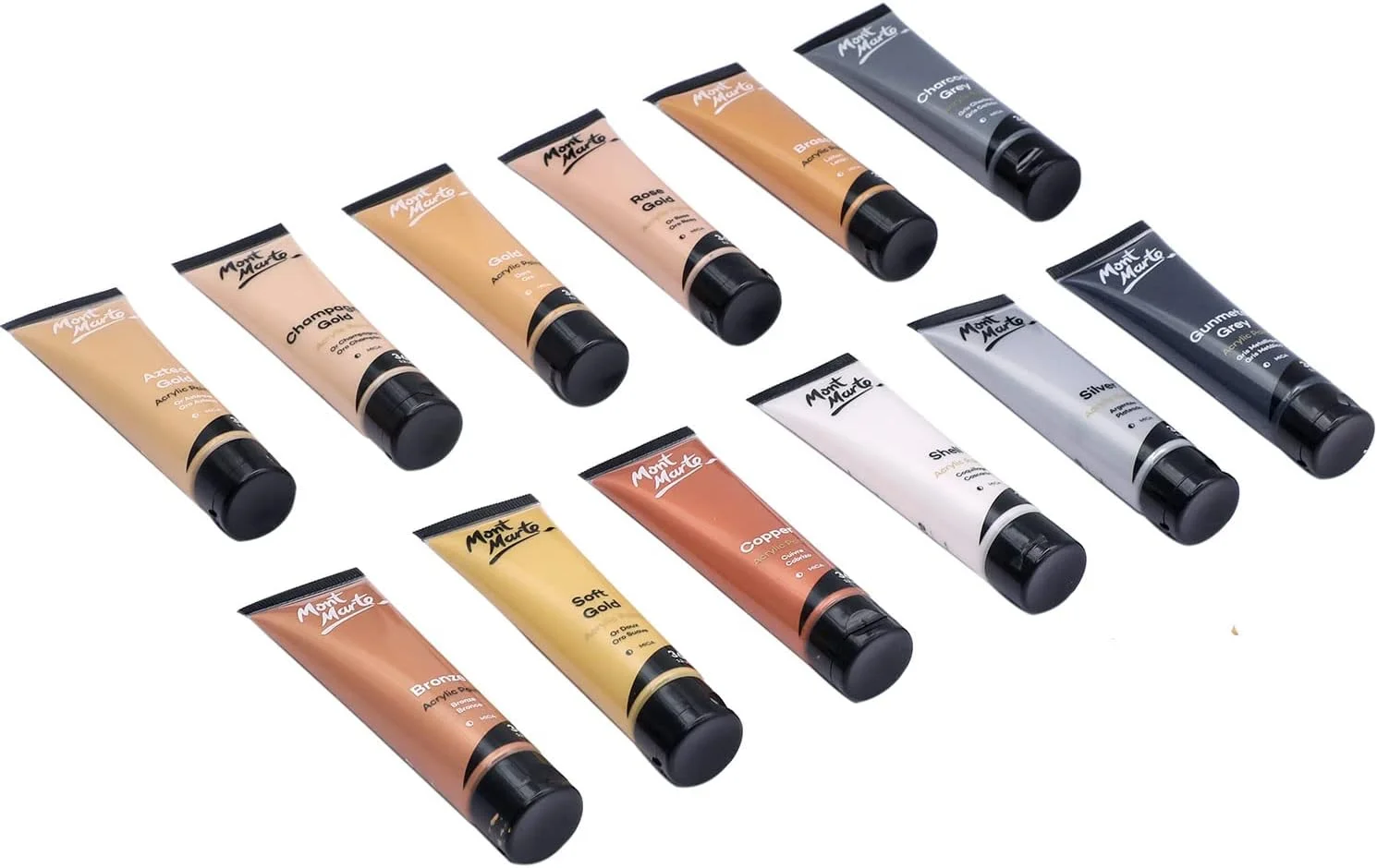 ست رنگ طلایی مونت مارته سری PMHS0096 - ست 12 عددی 36 میلی لیتری ست رنگ طلایی مونت مارته سری PMHS0096 - ست 12 عددی 36 میلی لیتری