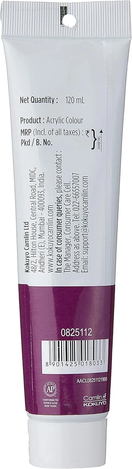 رنگ اکریلیک هنرمند شتر 120 میلی لیتر، ماژنتا تیره 112 سری 1 رنگ اکریلیک هنرمند شتر 120 میلی لیتر، ماژنتا تیره 112 سری 1