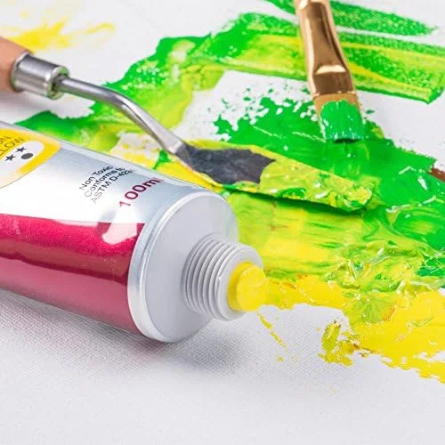 رنگ روغن ممتاز مونت مارته، تیوب ۱۰۰ میلی لیتری (۳.۴ اونس مایع)، قرمز نارنجی، رنگ بدنه سنگین، کیفیت هنرمند، پوشش خوب، قدرت رنگ دهی عالی، ایده آل برای نقاشی روی بوم رنگ روغن ممتاز مونت مارته، تیوب ۱۰۰ میلی لیتری (۳.۴ اونس مایع)، قرمز نارنجی، رنگ بدنه سنگین، کیفیت هنرمند، پوشش خوب، قدرت رنگ دهی عالی، ایده آل برای نقاشی روی بوم