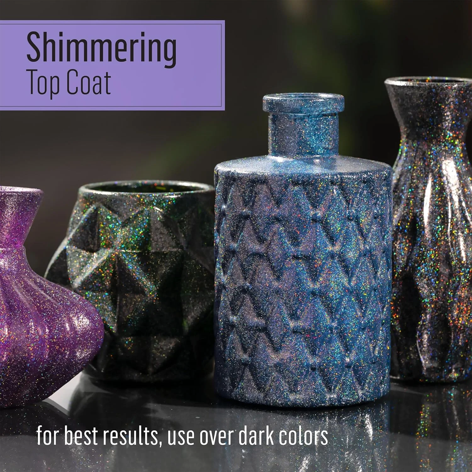 رنگ چند سطحی لعابی سنجاقک فولک آرت - طیف کامل - 2 اونس رنگ چند سطحی لعابی سنجاقک فولک آرت - طیف کامل - 2 اونس