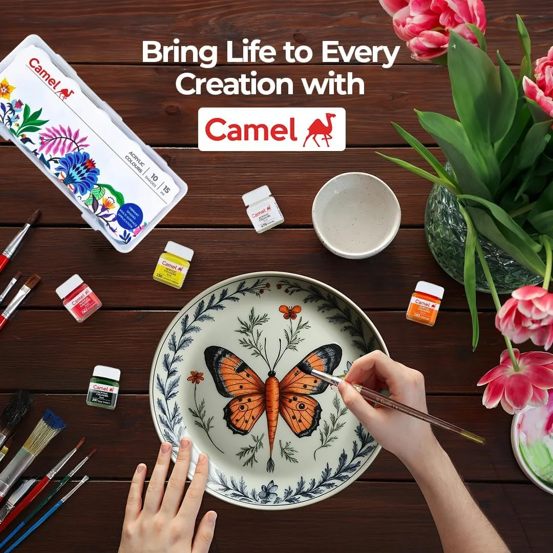 رنگ اکریلیک فوق العاده شتر - 15 میلی لیتر، 10 رنگ رنگ اکریلیک فوق العاده شتر - 15 میلی لیتر، 10 رنگ