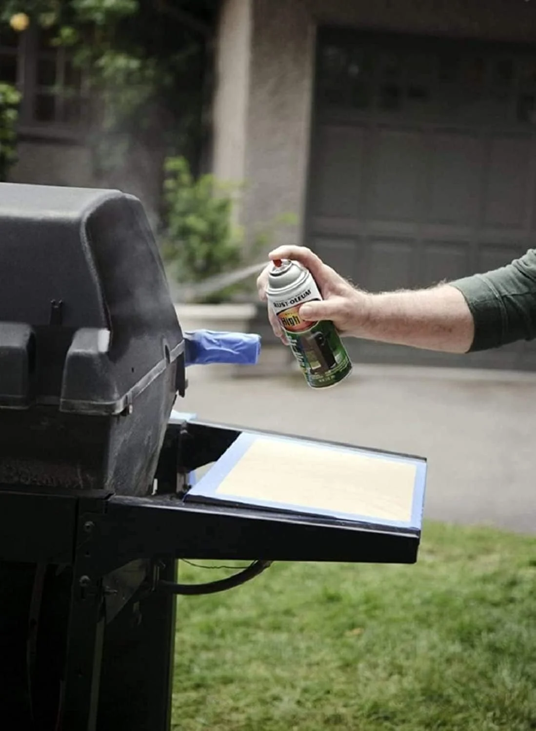 رنگ محافظتی مقاوم در برابر حرارت بالا Rust-Oleum، 7778830، 12 اونس رنگ محافظتی مقاوم در برابر حرارت بالا Rust-Oleum، 7778830، 12 اونس