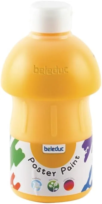 رنگ پوستر بلدوک 500 میلی لیتر – زرد | غیر سمی، خشک شدن سریع، رنگ زنده برای کاغذ، مقوا و گچ | شستشوی آسان، ایده آل برای پروژه های هنری سال های اولیه رنگ پوستر بلدوک 500 میلی لیتر – زرد | غیر سمی، خشک شدن سریع، رنگ زنده برای کاغذ، مقوا و گچ | شستشوی آسان، ایده آل برای پروژه های هنری سال های اولیه