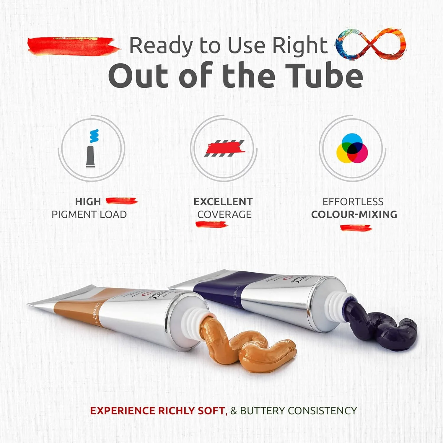 رنگ روغن هنری ZenART Supplies برای هنرمندان - 8 عدد تیوب بزرگ 45 میلی لیتری - پالت امپرسیونیستی رنگ های سازگار با محیط زیست، غیر سمی و مقاوم در برابر نور با بار رنگدانه استثنایی - سری Infinity رنگ روغن هنری ZenART Supplies برای هنرمندان - 8 عدد تیوب بزرگ 45 میلی لیتری - پالت امپرسیونیستی رنگ های سازگار با محیط زیست، غیر سمی و مقاوم در برابر نور با بار رنگدانه استثنایی - سری Infinity