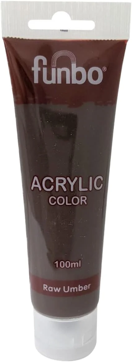 رنگ اکریلیک فانبو 100 میلی لیتر | (85 قهوه ای خام) رنگ اکریلیک فانبو 100 میلی لیتر | (85 قهوه ای خام)