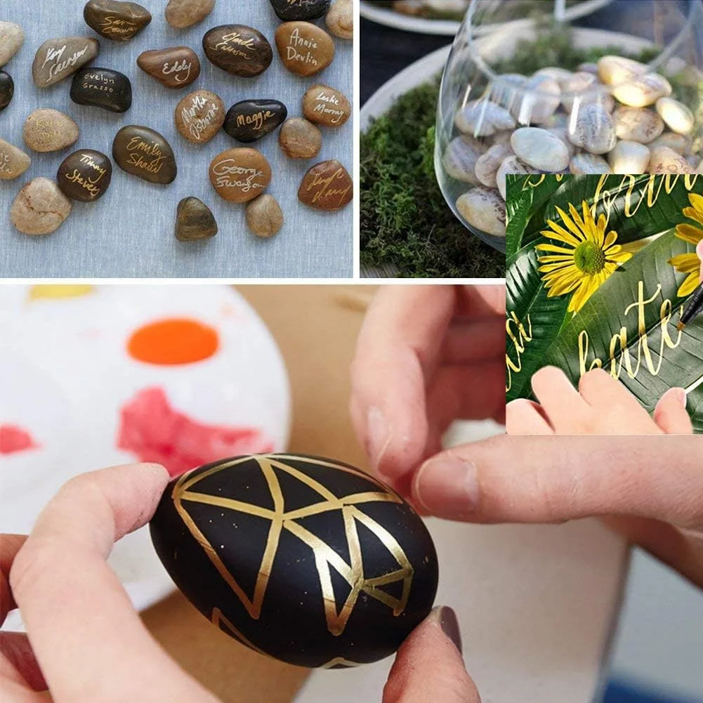 مجموعه 12 عددی قلم رنگ اکریلیک، رنگ های متالیک مناسب نقاشی روی سنگ، سرامیک، شیشه، چوب، پارچه، دیوار، لوازم هنری برای طراحی و رنگ آمیزی کودکان و بزرگسالان، نشانگرهای پایه آب برای هنر و صنایع دستی هنرمندان مجموعه 12 عددی قلم رنگ اکریلیک، رنگ های متالیک مناسب نقاشی روی سنگ، سرامیک، شیشه، چوب، پارچه، دیوار، لوازم هنری برای طراحی و رنگ آمیزی کودکان و بزرگسالان، نشانگرهای پایه آب برای هنر و صنایع دستی هنرمندان