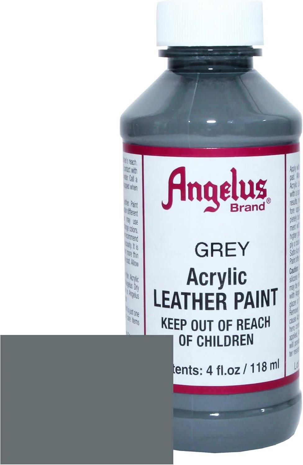 رنگ چرم آنجلوس 118 میلی لیتر - خاکستری رنگ چرم آنجلوس 118 میلی لیتر - خاکستری