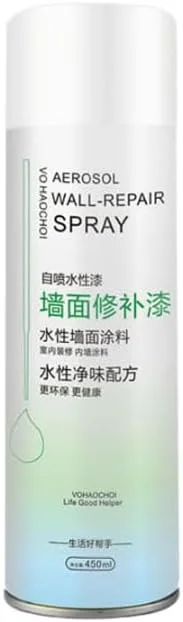 اسپری رنگ سفید آزونه 450 میلی لیتری برای دیوار، اسپری خشک شونده سریع برای پوشاندن لکه ها و رنگ آمیزی سقف، برای دیوار و سقف، ترمیم ترک ها، استفاده آسان برای مصارف داخلی و خارجی اسپری رنگ سفید آزونه 450 میلی لیتری برای دیوار، اسپری خشک شونده سریع برای پوشاندن لکه ها و رنگ آمیزی سقف، برای دیوار و سقف، ترمیم ترک ها، استفاده آسان برای مصارف داخلی و خارجی