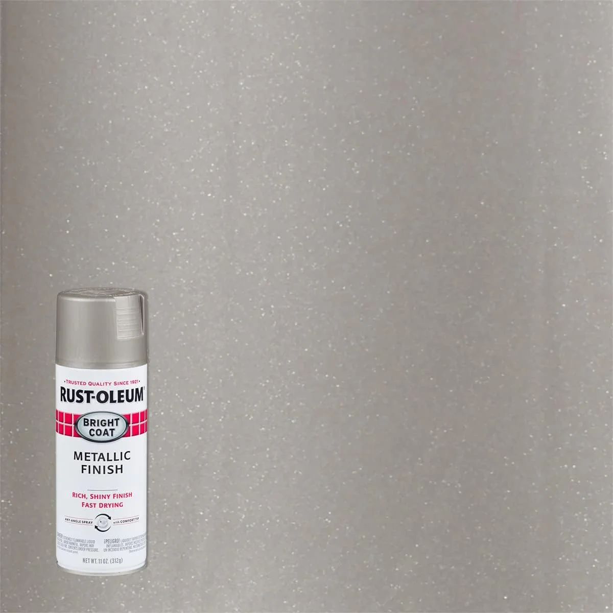 اسپری رنگ متالیک براق ضد زنگ Rust-Oleum - 7718830-11 اونس، کروم اسپری رنگ متالیک براق ضد زنگ Rust-Oleum - 7718830-11 اونس، کروم