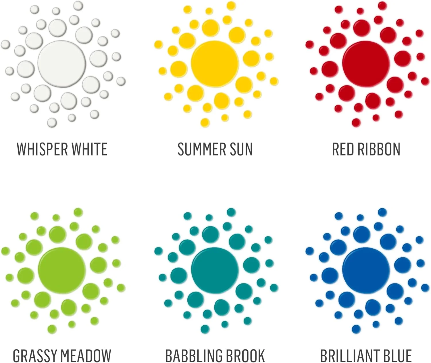 مجموعه رنگ نقطه کوبی FolkArt، کیت رنگ اکریلیک 6 تکه شامل 6 رنگ برای پروژه های صنایع دستی چند سطحی داخلی و خارجی DIY، 49904 مجموعه رنگ نقطه کوبی FolkArt، کیت رنگ اکریلیک 6 تکه شامل 6 رنگ برای پروژه های صنایع دستی چند سطحی داخلی و خارجی DIY، 49904