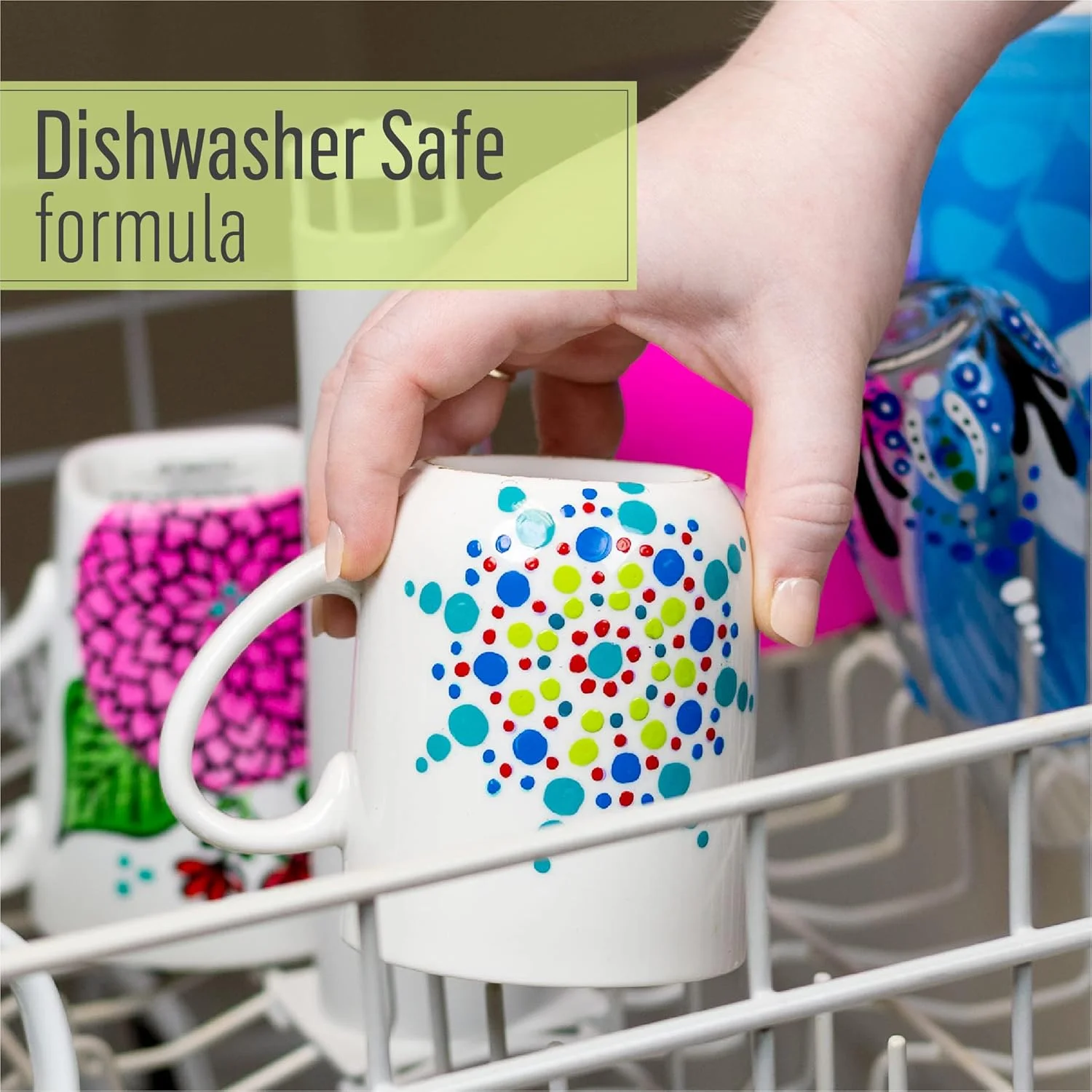 مجموعه رنگ نقطه کوبی FolkArt، کیت رنگ اکریلیک 6 تکه شامل 6 رنگ برای پروژه های صنایع دستی چند سطحی داخلی و خارجی DIY، 49904 مجموعه رنگ نقطه کوبی FolkArt، کیت رنگ اکریلیک 6 تکه شامل 6 رنگ برای پروژه های صنایع دستی چند سطحی داخلی و خارجی DIY، 49904