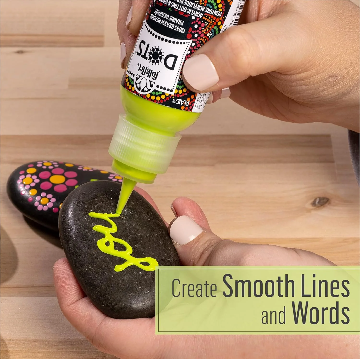 مجموعه رنگ نقطه کوبی FolkArt، کیت رنگ اکریلیک 6 تکه شامل 6 رنگ برای پروژه های صنایع دستی چند سطحی داخلی و خارجی DIY، 49904 مجموعه رنگ نقطه کوبی FolkArt، کیت رنگ اکریلیک 6 تکه شامل 6 رنگ برای پروژه های صنایع دستی چند سطحی داخلی و خارجی DIY، 49904