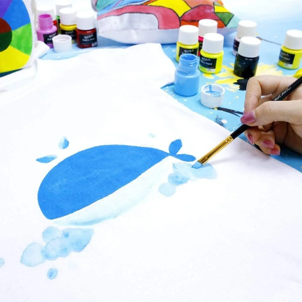 ست رنگ پارچه مونت مارته – 36 عدد x 20 میلی لیتر – رنگ های دائمی نساجی – رنگ های درخشان برای لباس، کیف و همه پارچه ها ست رنگ پارچه مونت مارته – 36 عدد x 20 میلی لیتر – رنگ های دائمی نساجی – رنگ های درخشان برای لباس، کیف و همه پارچه ها