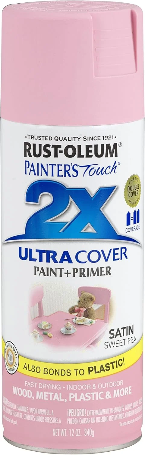 اسپری رنگ پوششی ساتن Rust-Oleum Painter's Touch® 2X Ultra Cover®