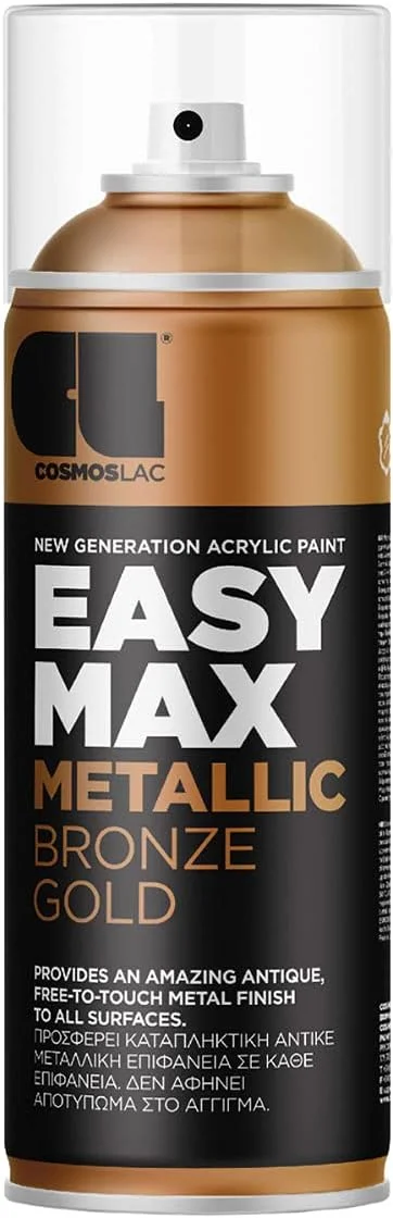 اسپری رنگCosmosLac Easy Max Line، برنز طلایی متالیک