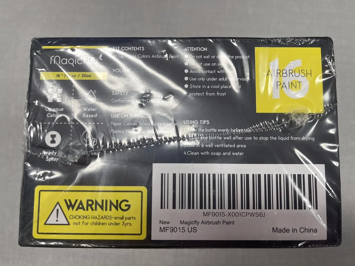 رنگ ایربراش Magicfly، مجموعه رنگ اکریلیک ایربراش 16 رنگ (30 میلی لیتر)، آماده برای اسپری، رنگ های مات و نئون، پایه آب، کیت عالی برای مبتدیان، علاقه مندان و هنرمندان رنگ ایربراش Magicfly، مجموعه رنگ اکریلیک ایربراش 16 رنگ (30 میلی لیتر)، آماده برای اسپری، رنگ های مات و نئون، پایه آب، کیت عالی برای مبتدیان، علاقه مندان و هنرمندان