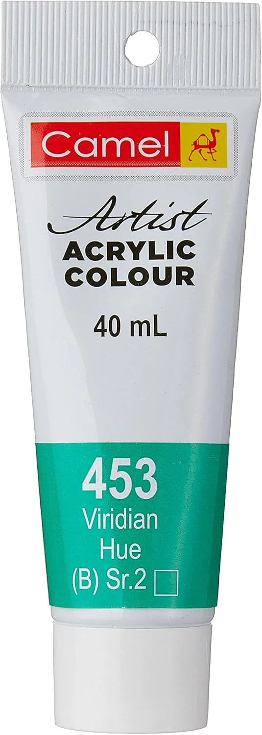 رنگ اکریلیک هنرمند شتر 40 میلی لیتر، فیروزه ای مایل به سبز 453 سری 2 رنگ اکریلیک هنرمند شتر 40 میلی لیتر، فیروزه ای مایل به سبز 453 سری 2