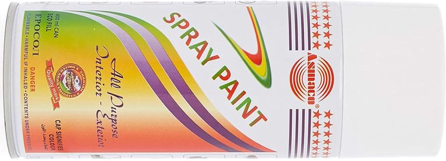 اسپری رنگ سفید آسماکو اسپری رنگ سفید آسماکو