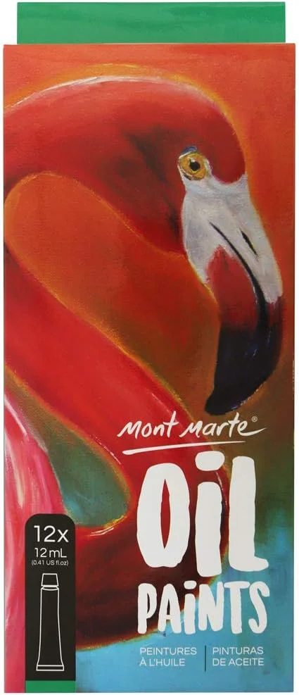 مجموعه رنگ روغن 12 عددی مونت مارته مجموعه رنگ روغن 12 عددی مونت مارته