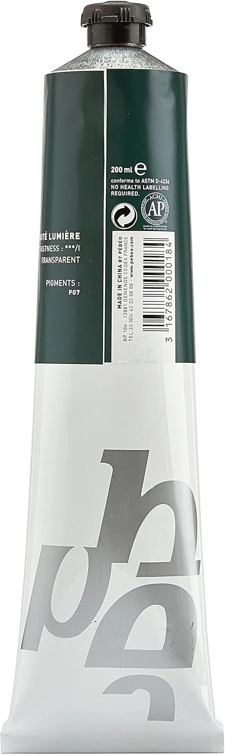 رنگ روغن Pebeo XL، بوم، فتالوسیانین زمردی، 200 میلی لیتر (بسته 1 عددی) رنگ روغن Pebeo XL، بوم، فتالوسیانین زمردی، 200 میلی لیتر (بسته 1 عددی)