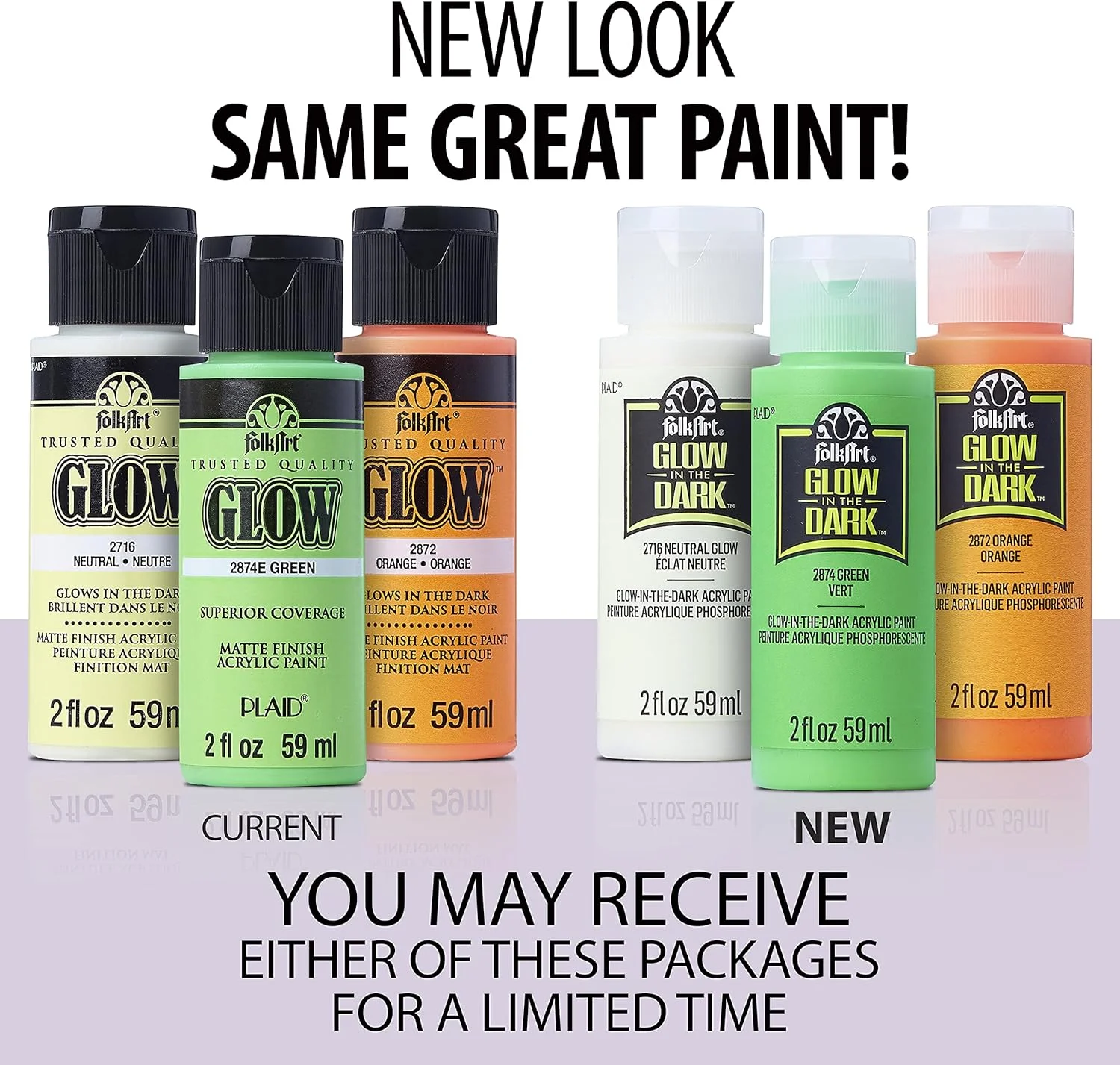 رنگ اکریلیک مات شب تاب فولکارت، درخشش خنثی رنگ اکریلیک مات شب تاب فولکارت، درخشش خنثی