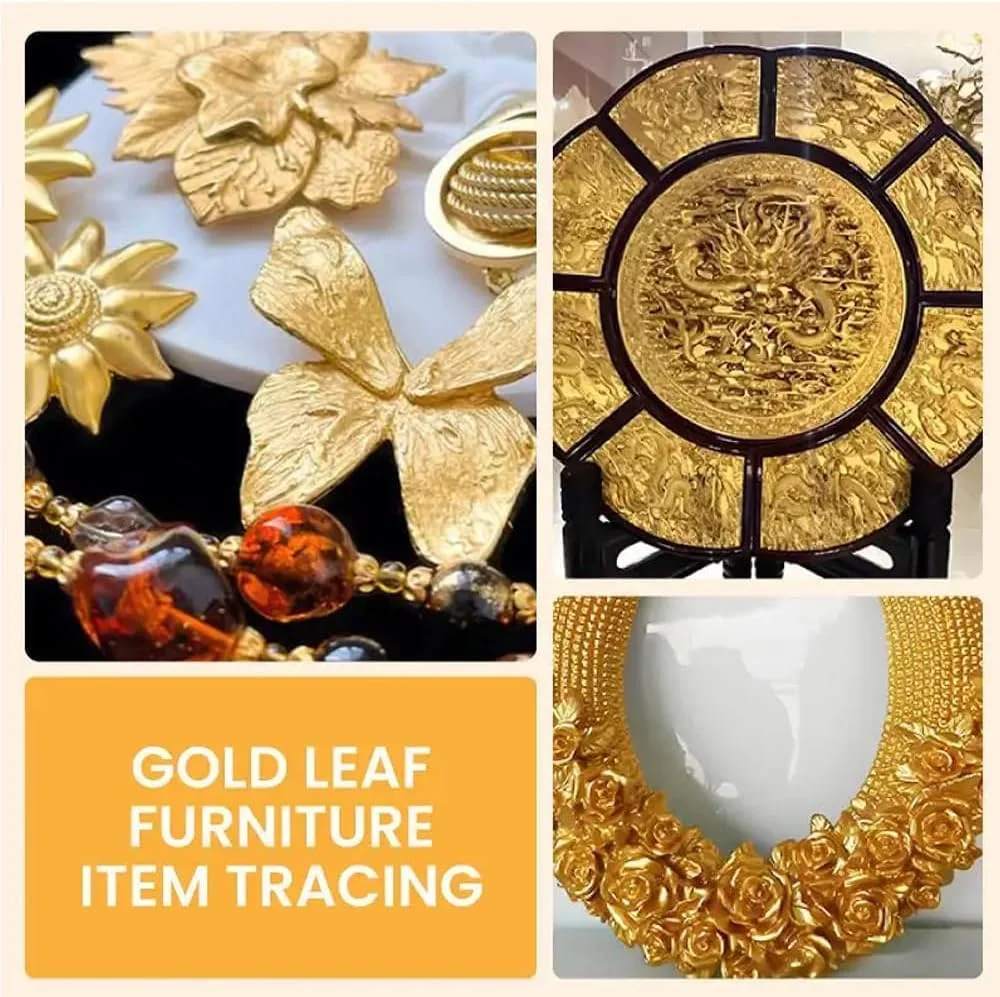 رنگ ورق طلای پایه آب 200 گرمی برای هنر و صنایع دستی، رنگ طلایی براق فوق العاده، فرمولاسیون پایه آب بدون محو شدن، ایده آل برای نقاشی، رنگ طلایی رنگ ورق طلای پایه آب 200 گرمی برای هنر و صنایع دستی، رنگ طلایی براق فوق العاده، فرمولاسیون پایه آب بدون محو شدن، ایده آل برای نقاشی، رنگ طلایی