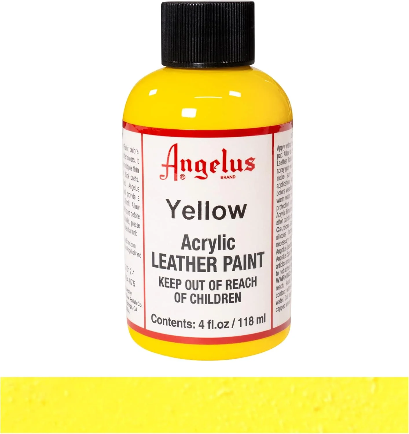 رنگ چرم آنجلوس 118 میلی لیتر - زرد رنگ چرم آنجلوس 118 میلی لیتر - زرد