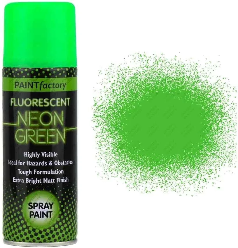 اسپری رنگ نئون سبز بسیار نمایان الیز راپید، کارخانه رنگ، 200 میلی لیتر - رنگی زنده و چشم نواز که درخشندگی را به هر سطحی می افزاید. اسپری رنگ نئون سبز بسیار نمایان الیز راپید، کارخانه رنگ، 200 میلی لیتر - رنگی زنده و چشم نواز که درخشندگی را به هر سطحی می افزاید.