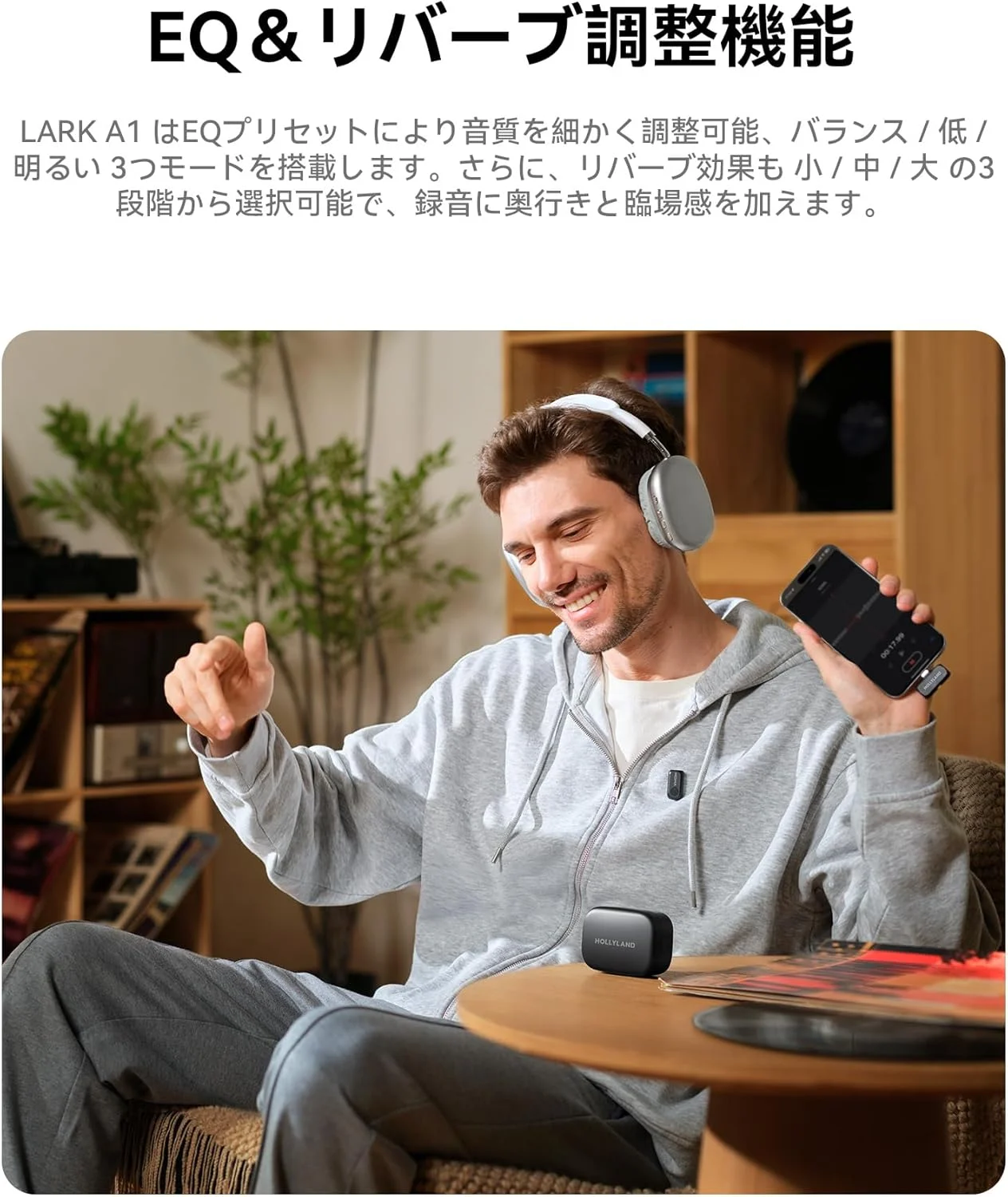 میکروفون بی سیم هالی لند (Lark A1 Combo) (خاکستری فضایی، با RX USB-C + RX Lightning + جعبه شارژ) میکروفون بی سیم هالی لند (Lark A1 Combo) (خاکستری فضایی، با RX USB-C + RX Lightning + جعبه شارژ)