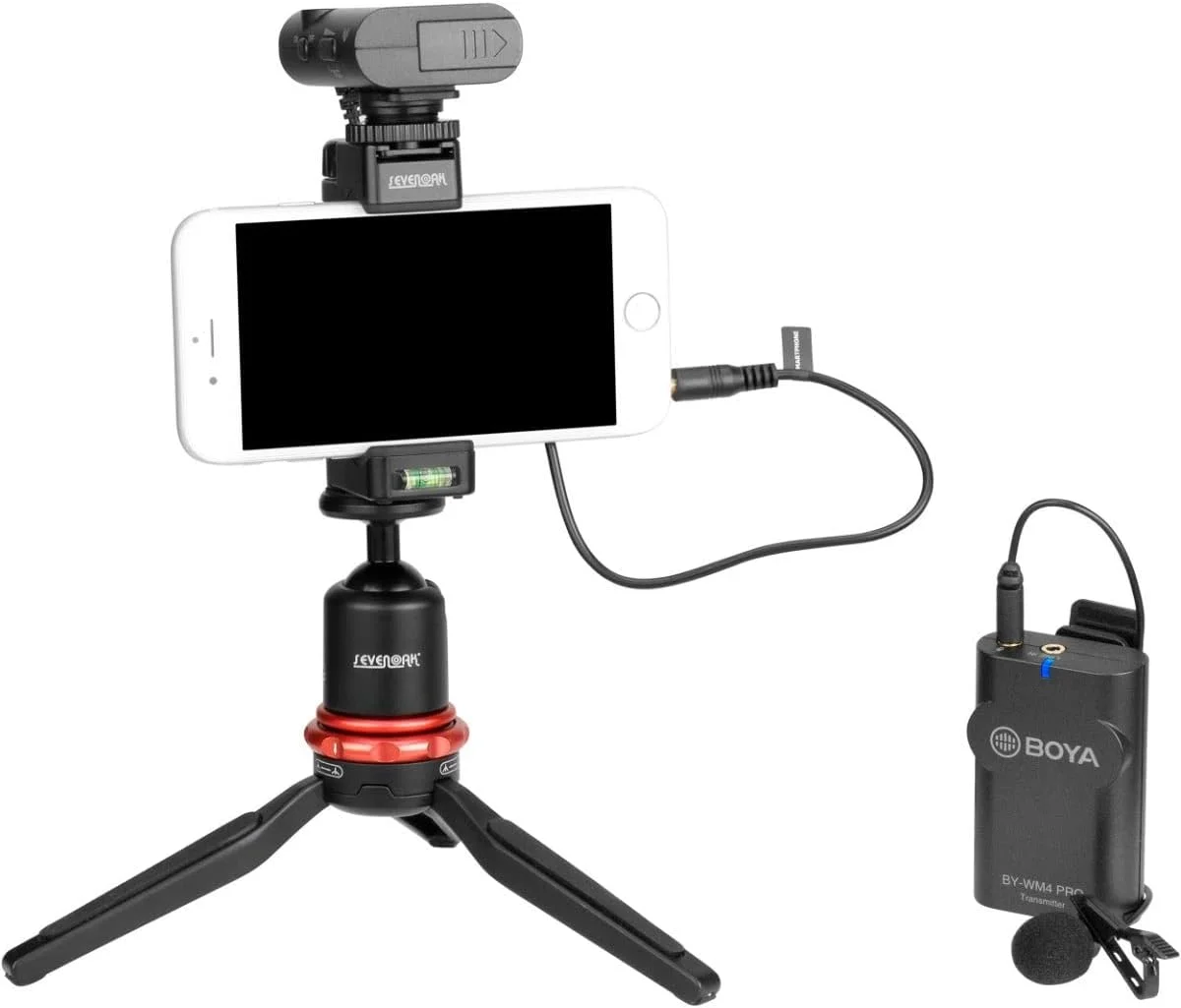 میکروفون بی سیم 2.4G قابل حمل Boya By-Wm4 Pro میکروفون بی سیم 2.4G قابل حمل Boya By-Wm4 Pro