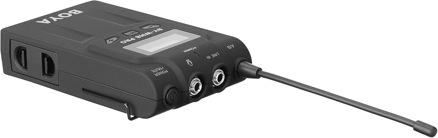 میکروفون بی سیم دو کاناله بویا مدل By-Wm8 Pro-K1، مشکی میکروفون بی سیم دو کاناله بویا مدل By-Wm8 Pro-K1، مشکی