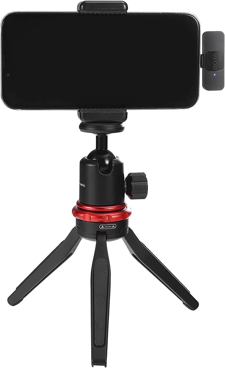 میکروفون بی سیم دوگانه امنی دایرکشنال 2.4 گیگاهرتز بویا برای دستگاه های اندروید Type-C، مشکی میکروفون بی سیم دوگانه امنی دایرکشنال 2.4 گیگاهرتز بویا برای دستگاه های اندروید Type-C، مشکی