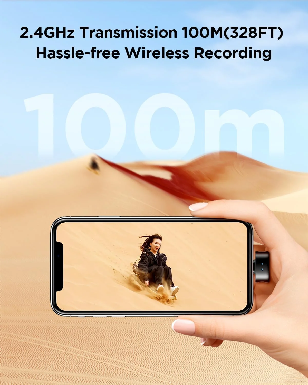 میکروفون یقه ای بی سیم BOYA Magic-05، باتری 30 ساعته، برد 100 متری، قابلیت Safety Track & Limiter، کاهش نویز هوش مصنوعی، میکروفون کوچک یقه ای بی سیم USB-C برای پخش زنده صوتی و تصویری اندروید و آیفون 16/15 میکروفون یقه ای بی سیم BOYA Magic-05، باتری 30 ساعته، برد 100 متری، قابلیت Safety Track & Limiter، کاهش نویز هوش مصنوعی، میکروفون کوچک یقه ای بی سیم USB-C برای پخش زنده صوتی و تصویری اندروید و آیفون 16/15