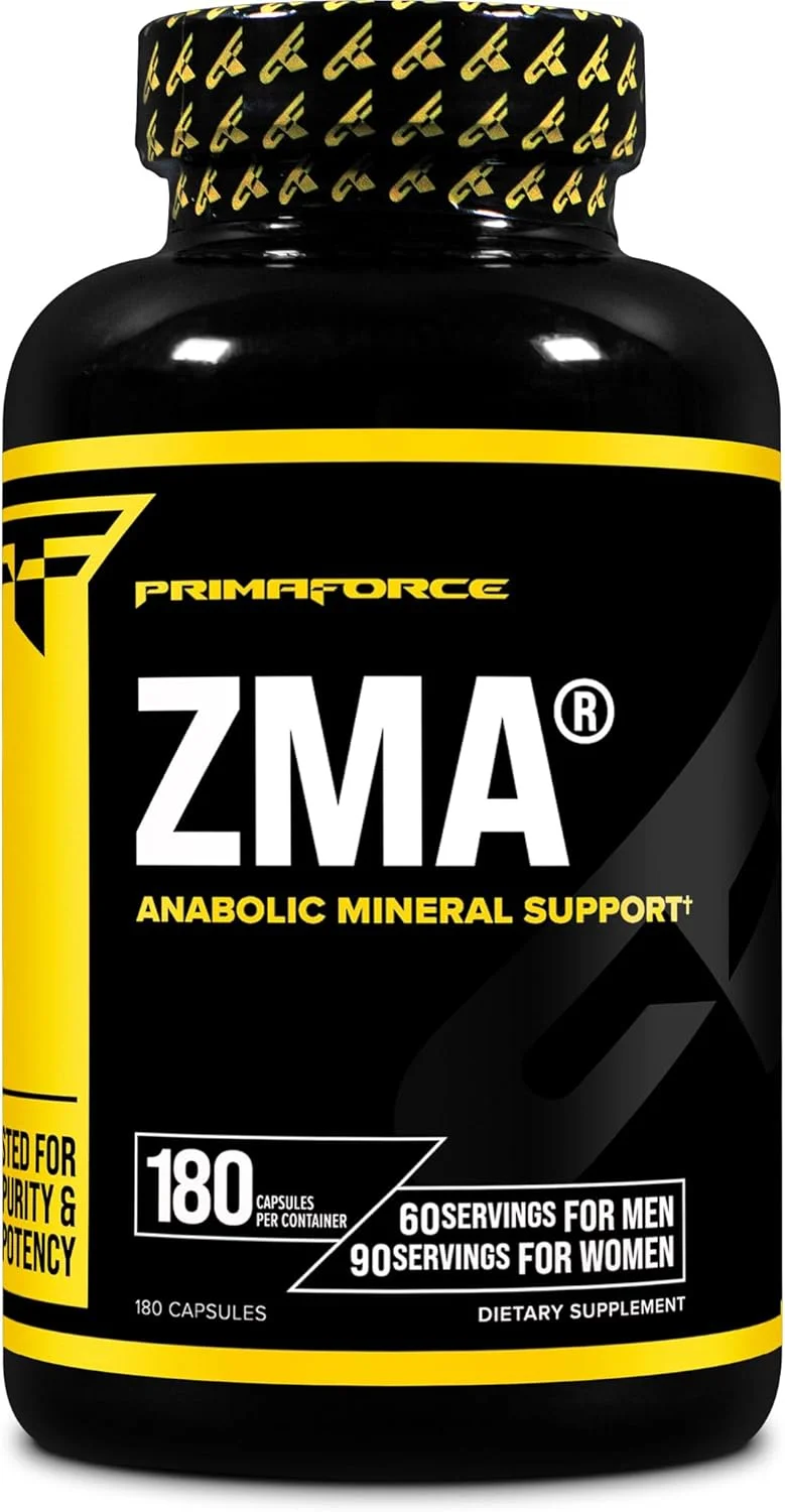 مکمل غذایی پریمافورس ZMA، 180 کپسول مکمل غذایی پریمافورس ZMA، 180 کپسول