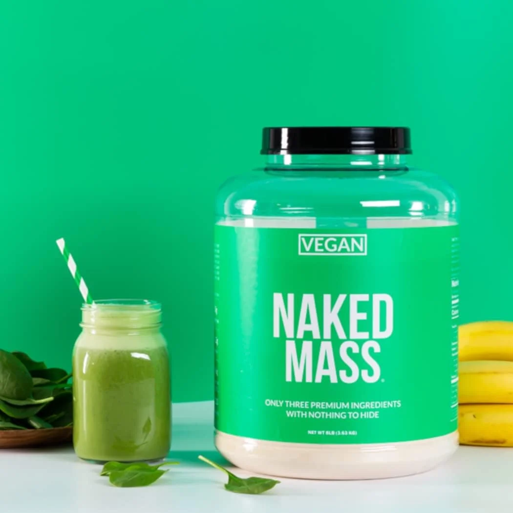 نوتریشن NAKED Vegan Mass - پودر پروتئین افزایش وزن طبیعی و وگان - بسته 8 پوندی، بدون GMO، بدون گلوتن، بدون سویا و بدون لبنیات. بدون مواد مصنوعی - 1230 کالری - 11 سروینگ نوتریشن NAKED Vegan Mass - پودر پروتئین افزایش وزن طبیعی و وگان - بسته 8 پوندی، بدون GMO، بدون گلوتن، بدون سویا و بدون لبنیات. بدون مواد مصنوعی - 1230 کالری - 11 سروینگ