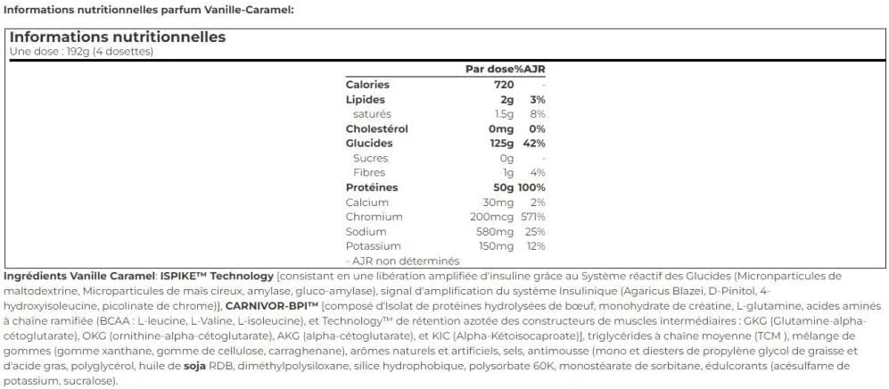 MuscleMeds Carnivor Mass - وانیلی کاراملی - حلال MuscleMeds Carnivor Mass - وانیلی کاراملی - حلال