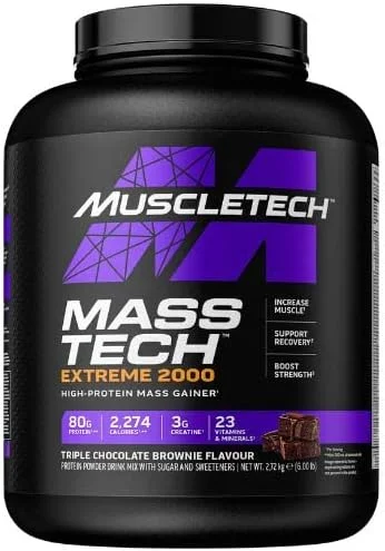 ماسل تک مس تک اکستریم 2000، میلک شیک وانیلی، 12 پوند ماسل تک مس تک اکستریم 2000، میلک شیک وانیلی، 12 پوند