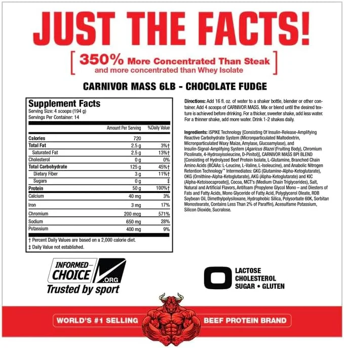 ماسل‌مدز کارنیور مس شکلات فاج، 2.65 کیلوگرم - حلال