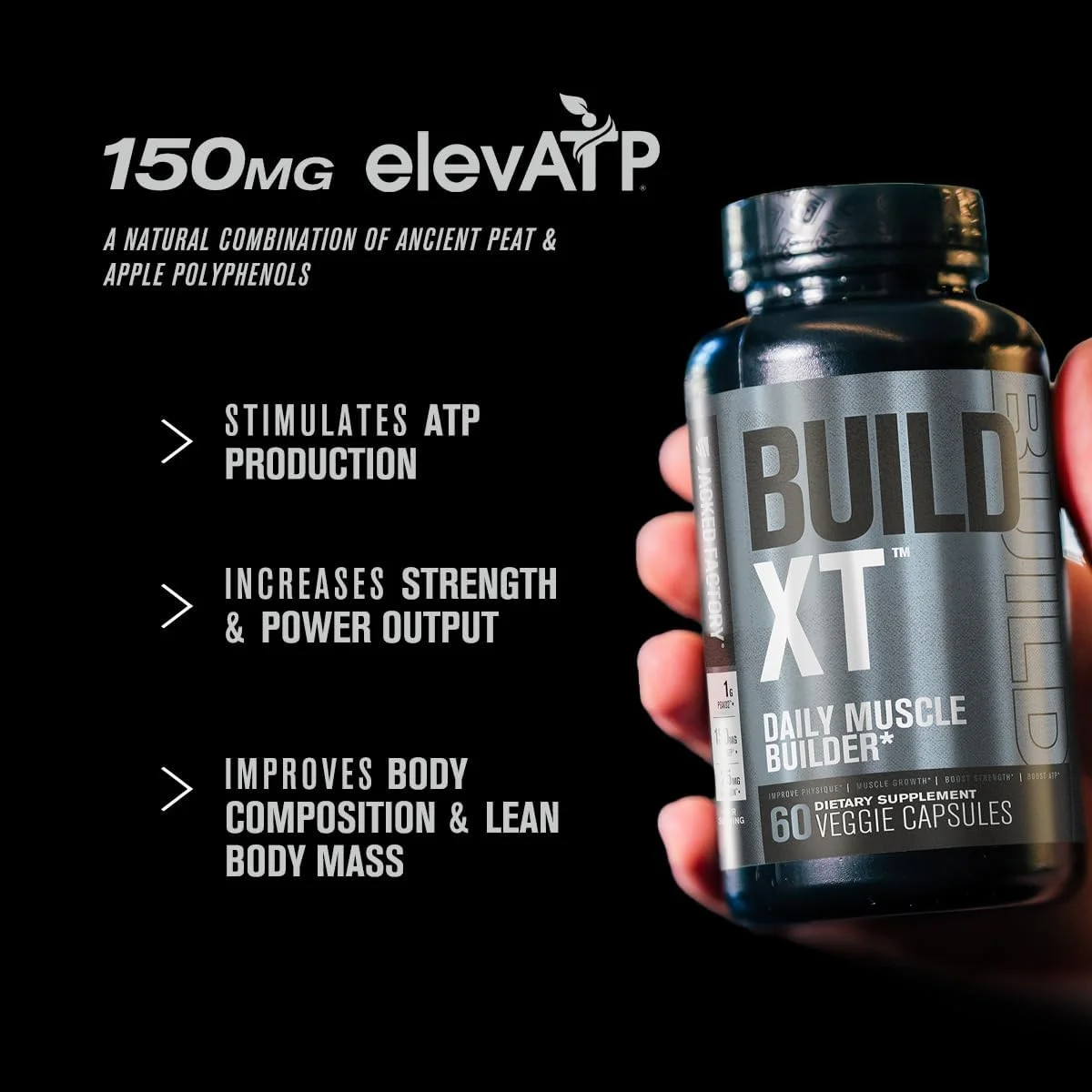 مکمل عضله ساز جکد فکتوری بیلد-ایکس تی - مکمل روزانه عضله سازی - 60 کپسول گیاهی مکمل عضله ساز جکد فکتوری بیلد-ایکس تی - مکمل روزانه عضله سازی - 60 کپسول گیاهی